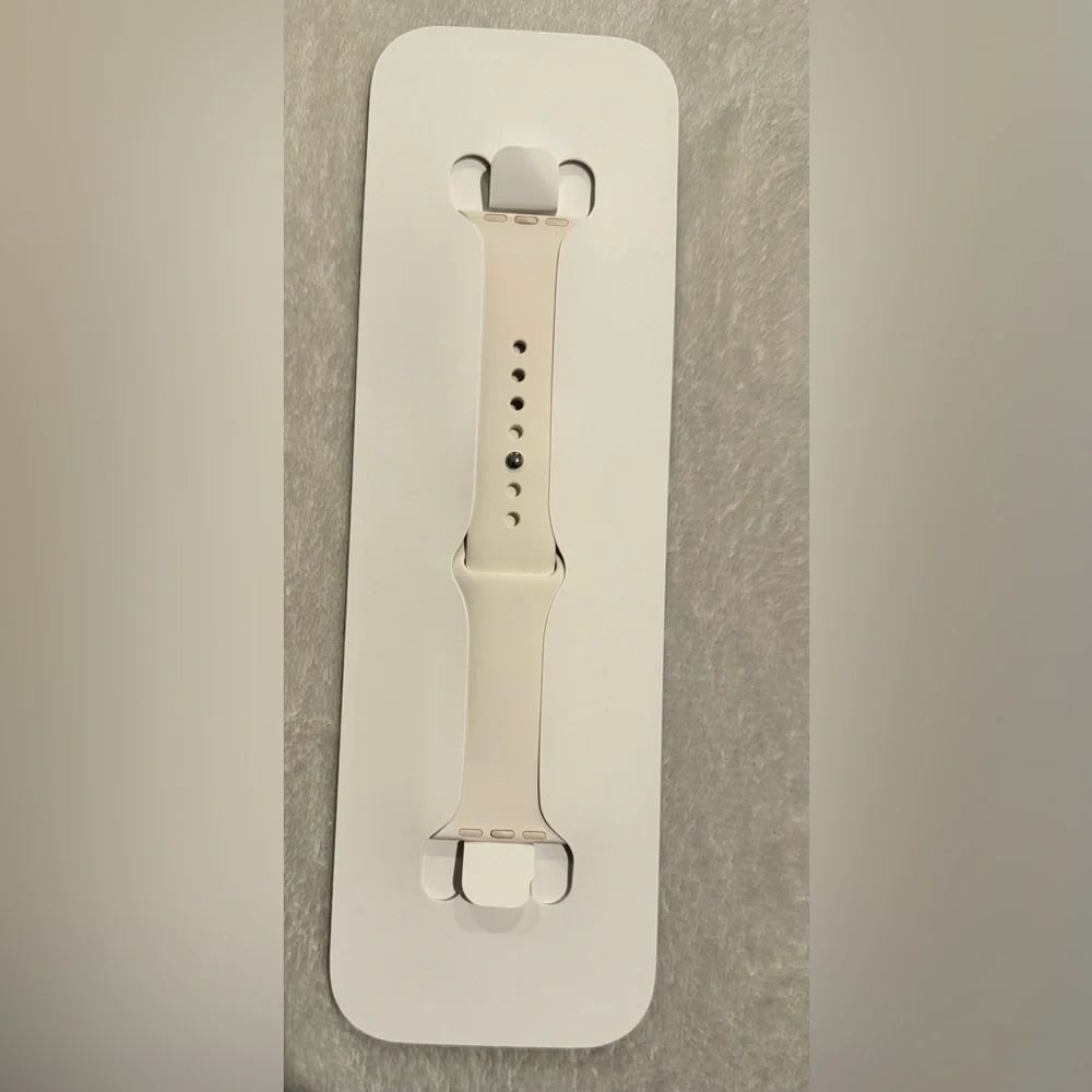 Apple Watch Band - Sport Band - White - Starlight